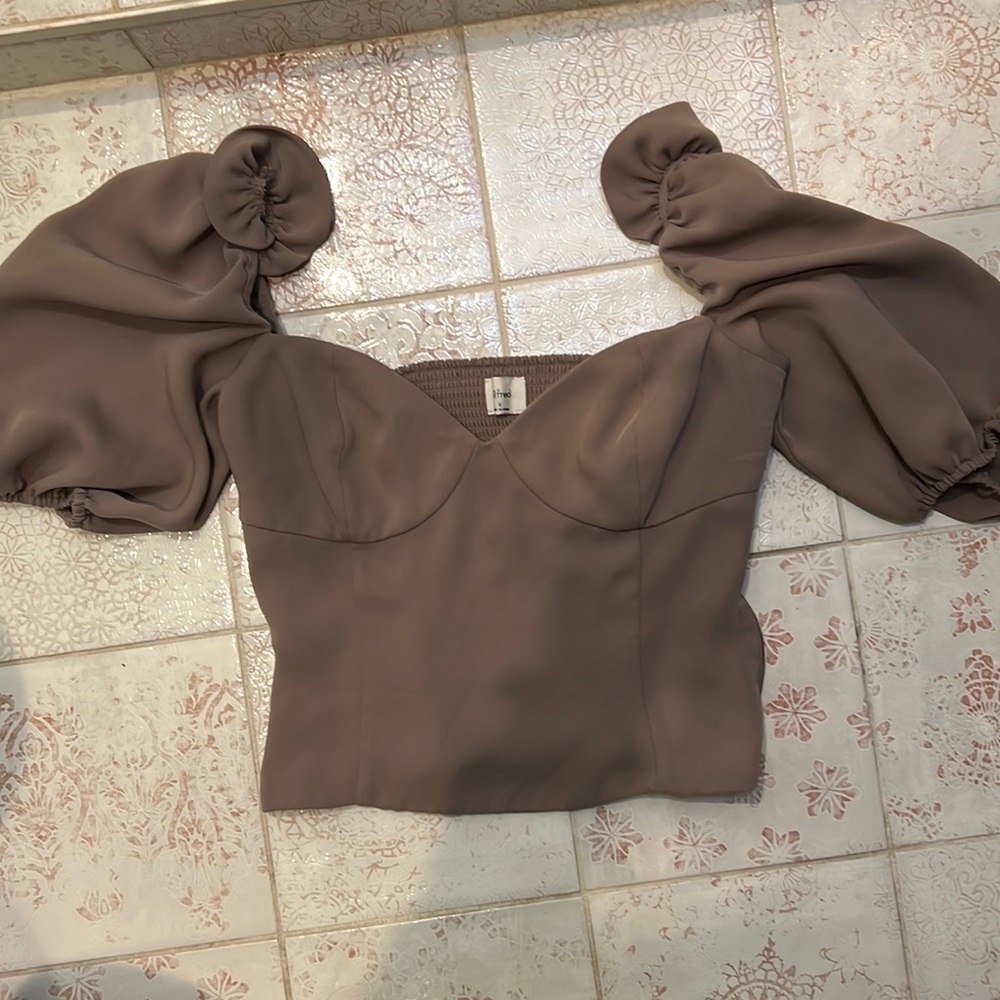 Aritzia Wilfred Fitted Blouse